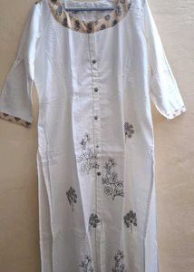 Brand new Kurta set with Floral Embroidery