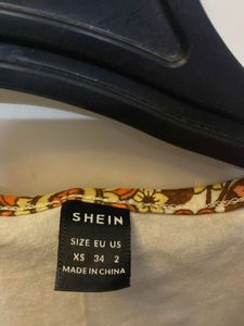 Floral Print Crop Top