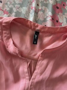 Chic Pink Ruffle Sleeve Dress
