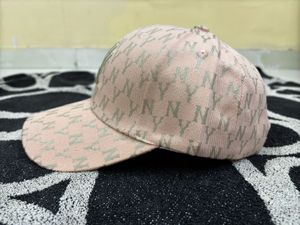 NY Yankees Pink Pattern Baseball Cap
