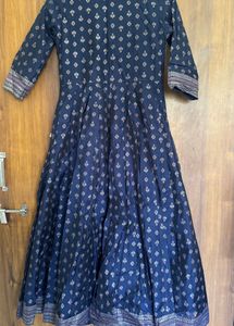Navy Anarkali Gown