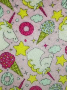 Cute Unicorn & Ice Cream Print