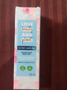Love Beauty and Planet Reset Mist