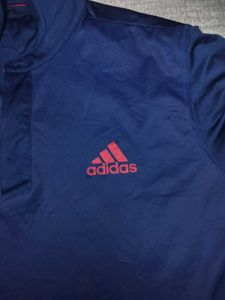 Adidas Men's T-Shirt - Blue