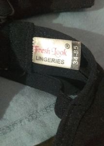 Women's Padded Black Bra