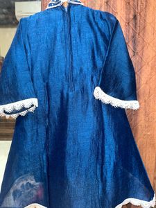 Adorable Girls' Embroidered Kurti