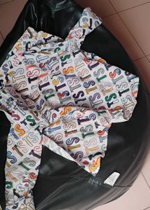 Unique Letter Print boy shirt
