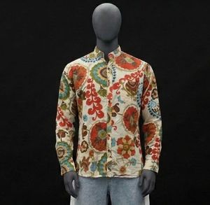 Men's Bohemian/ Rajasthani Floral Print Shirt