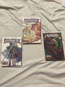 Berserk Manga Volumes 7-9