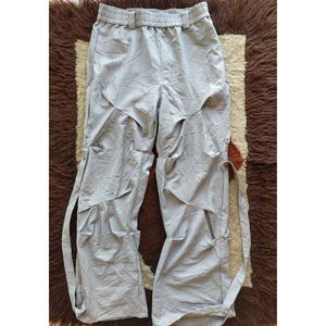LOSTCTRL Unisex Deconstructed Utility Trousers