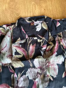 Floral Print Pants &amp; Top Set