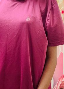 Vibrant Pink Gym T-Shirt