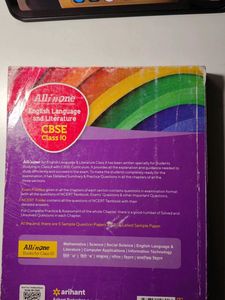 All in One English Language CBSE Class 10