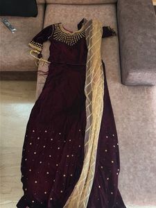 Exquisite Velvet Lehenga Choli