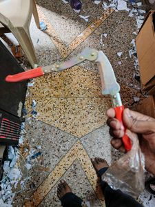 Heavy Duty Areca Nut Cutter with Red Handle