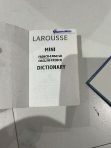 Larousse Mini Dictionary French English