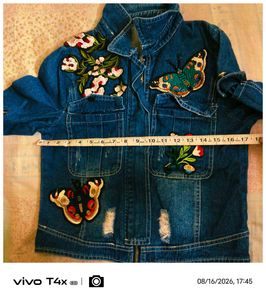 Embroidered Denim Jacket