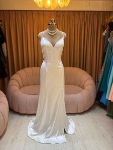 pretty white gown