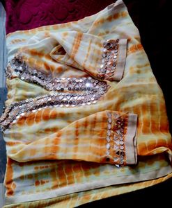 Beautiful    Yellow Kurta For Women And Girls Size