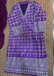 Purple Kurta (only kurti)
