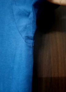 Men's Blue Graphic T-Shirt