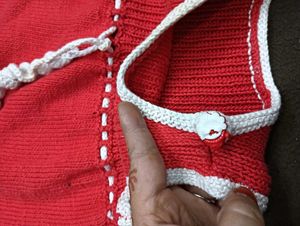 Cute Red Knit Dress🔥