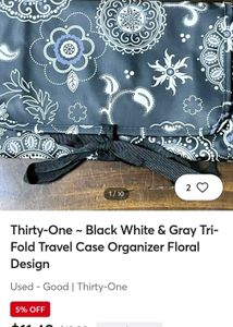 Designer Pouch with Mandala Print