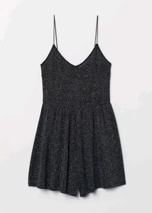 H&amp;M Sparkly Black Romper
