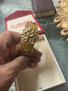 Exquisite Gold kda with Kundan Work