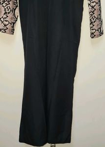 Chic Snake Print Jumpsuit