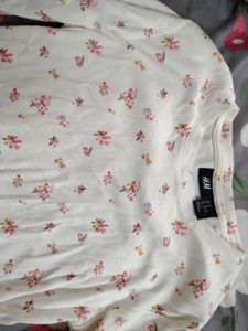 Floral Print Long Sleeve Top
