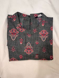 Chic Paisley Print Sleeveless Top
