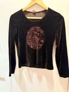 Vintage Velvet Imported Top