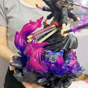 Zoro Nine Sword Style anime action figure