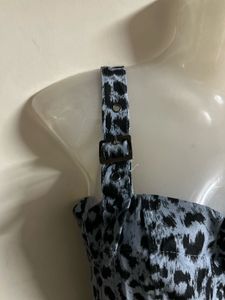 Leopard Print Mini Dress