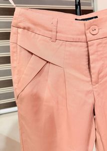 Peach Casual Trousers
