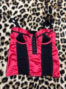 Satin Corset Top