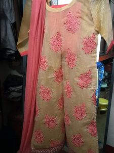 Suits With Tunic With Dupatta