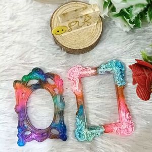 Resin Picture Frames (Set of 2)