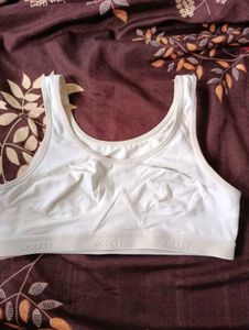 Jockey White Sports Bra
