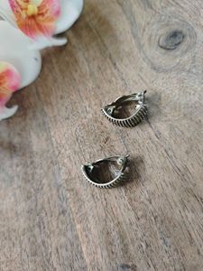 Vintage Chic Textured Clip-On Earrings