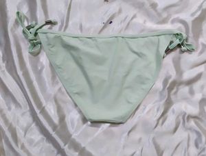 Mint Green Tie-Side Bikini Bottom