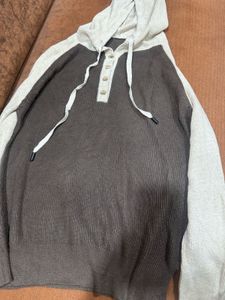 Cozy Two-Tone Hoodie