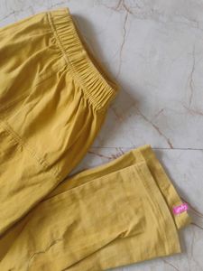 Mustard Yellow Palazzo Pants