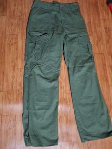 Green Cargo Pants