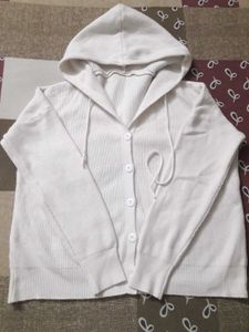 women hooded cardigan