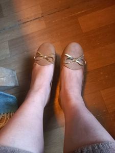 Cute Asena Collection Tan Flats