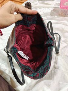 Unique Patchwork Crossbody Bag