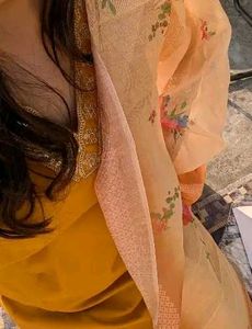 Yellow Kurta Set with Dupatta