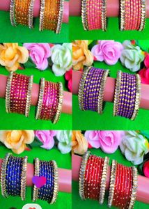 Exquisite Kundan Bangles Set